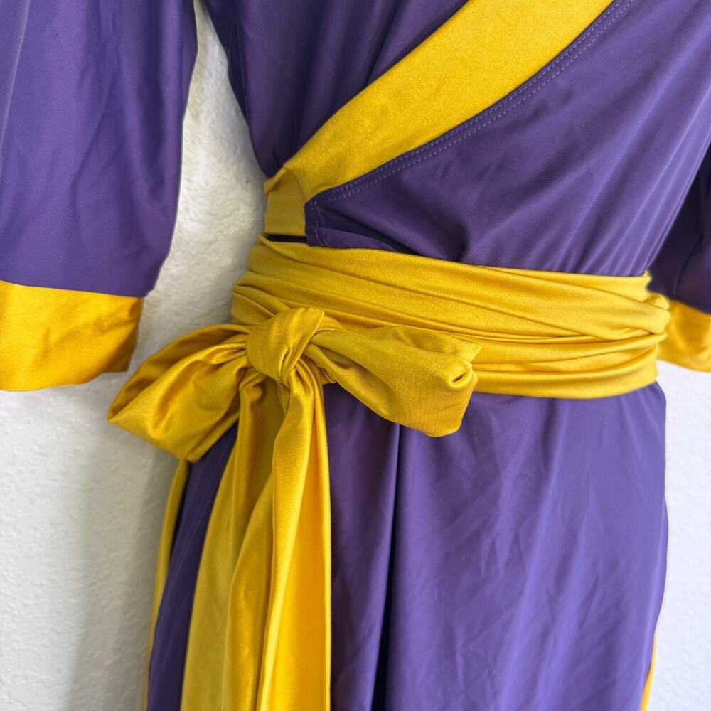 Elhoffer Dress Womens Medium Midnight Oracle Wrap Cosplay Comic Con Festival - Picture 5 of 13